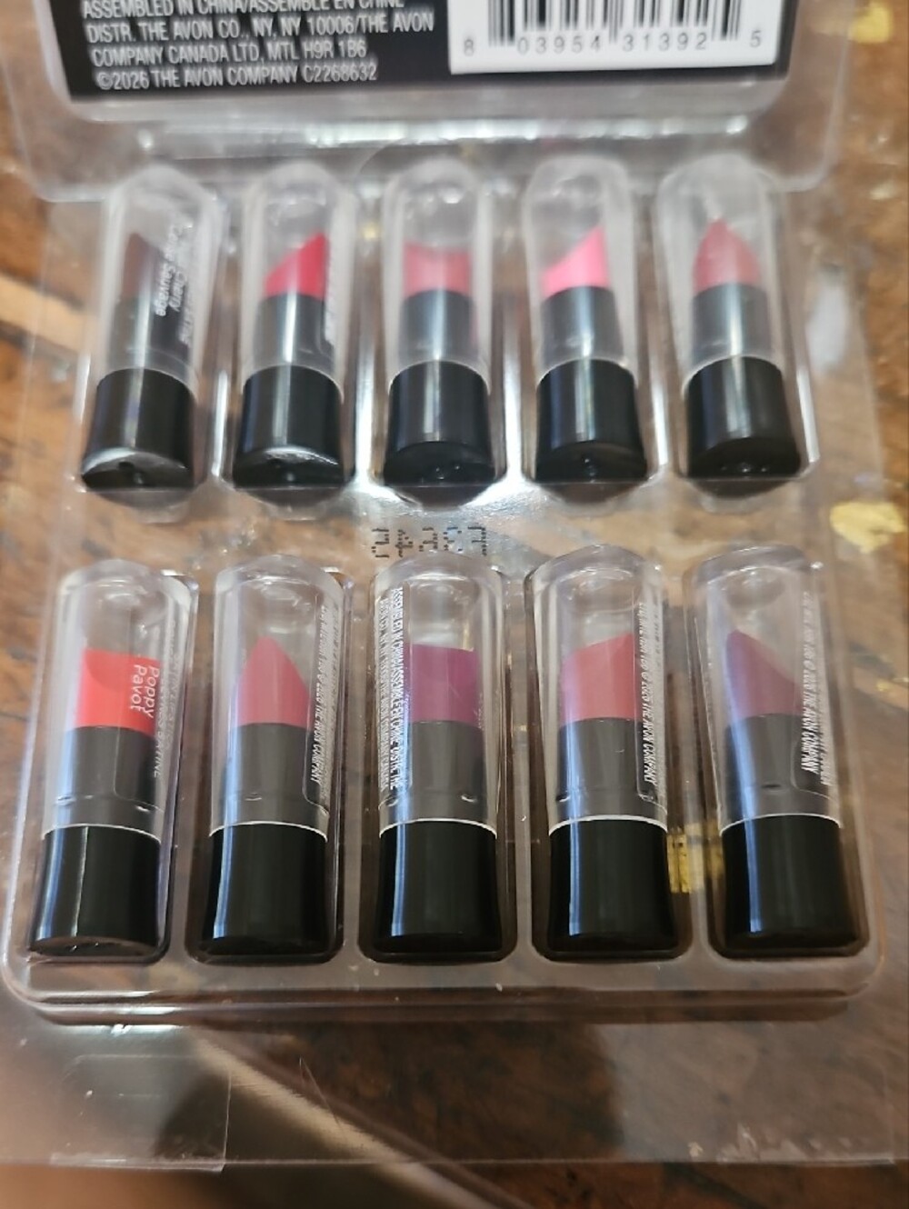 Avon Satin Lipstick Mini Set - Assorted Pink & Rose Shades